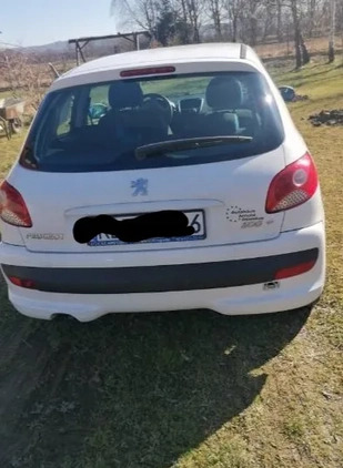 Peugeot 206 cena 9000 przebieg: 139000, rok produkcji 2011 z Pilzno małe 16